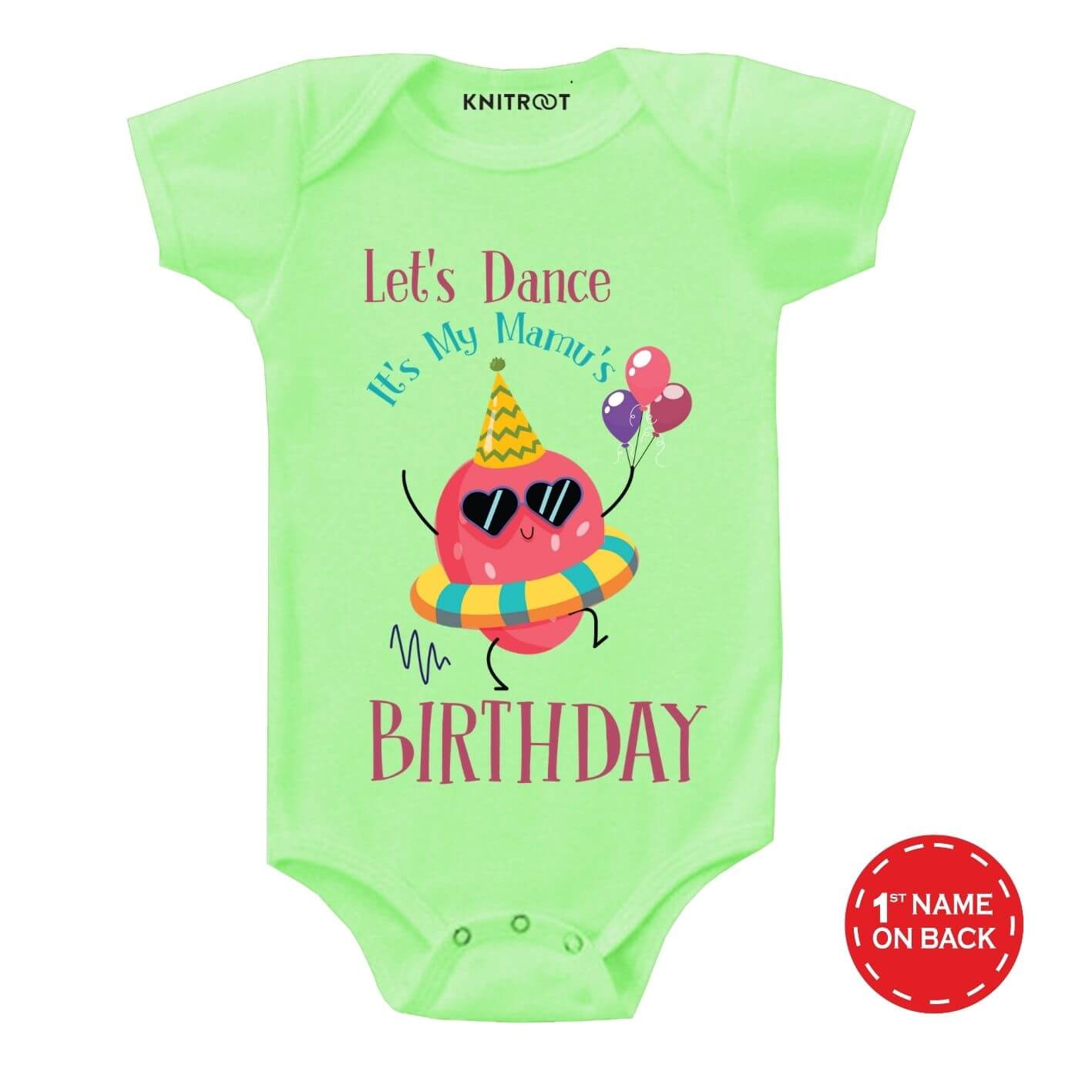 Dance Mamu's Birthday Baby wear