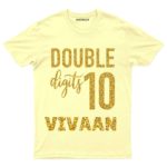 Digit 10-golden Kids Tees