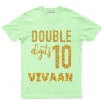Digit 10-golden Kids Tees