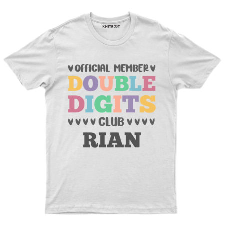 Double digit Club T-shirt