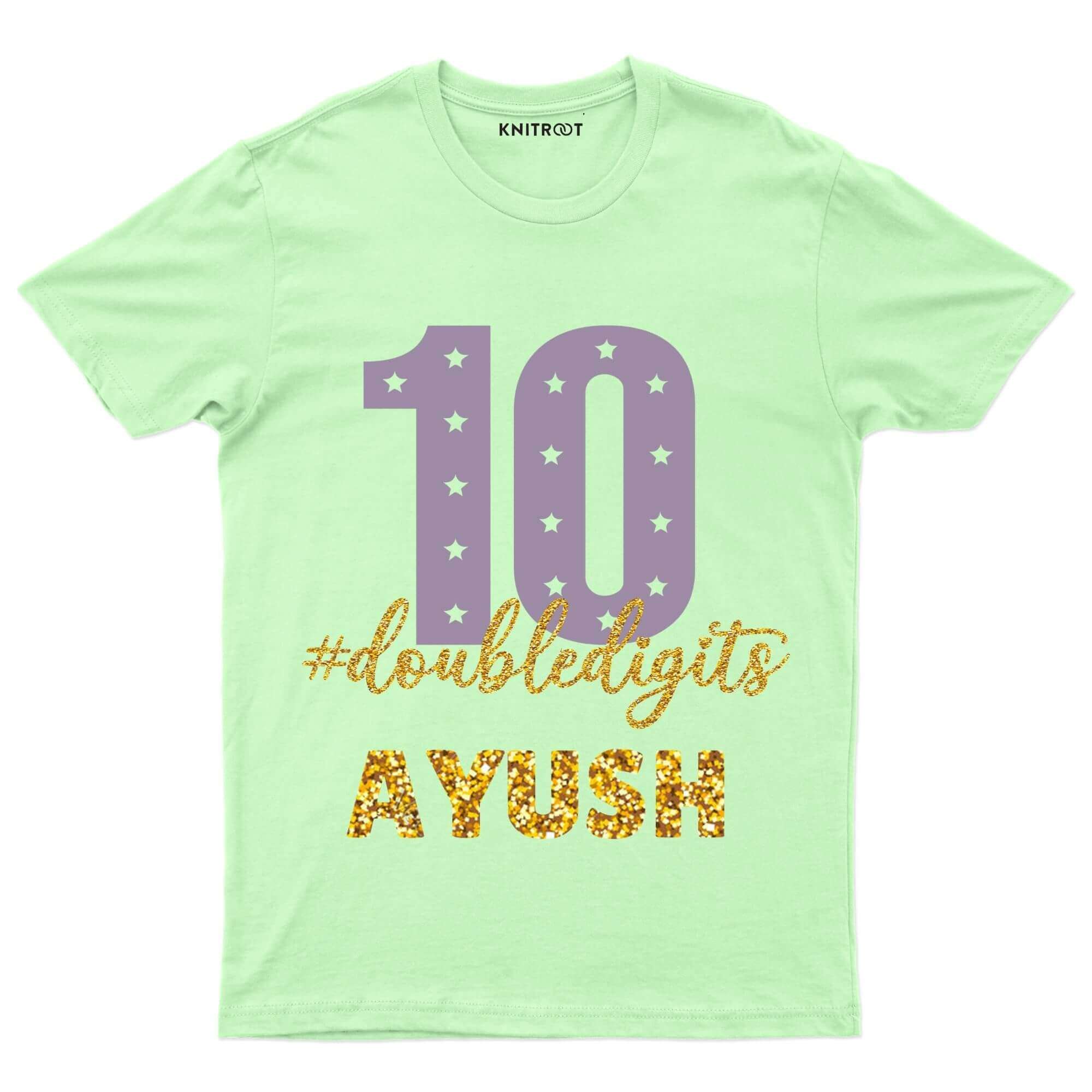 Doubledigit-Golden T-shirt
