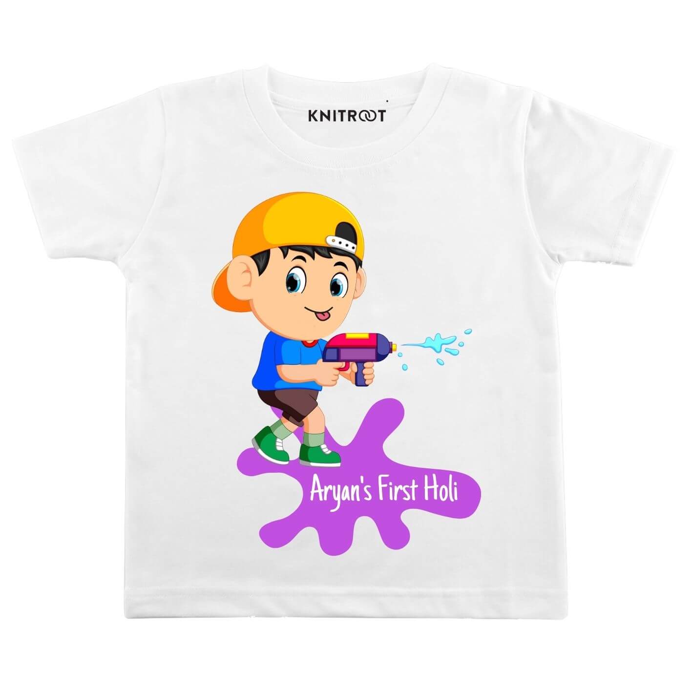 First holi-Boy Kids Outfit