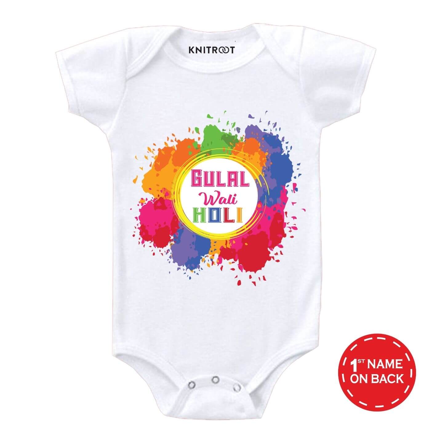 Gulal Holi -colour Baby Wear