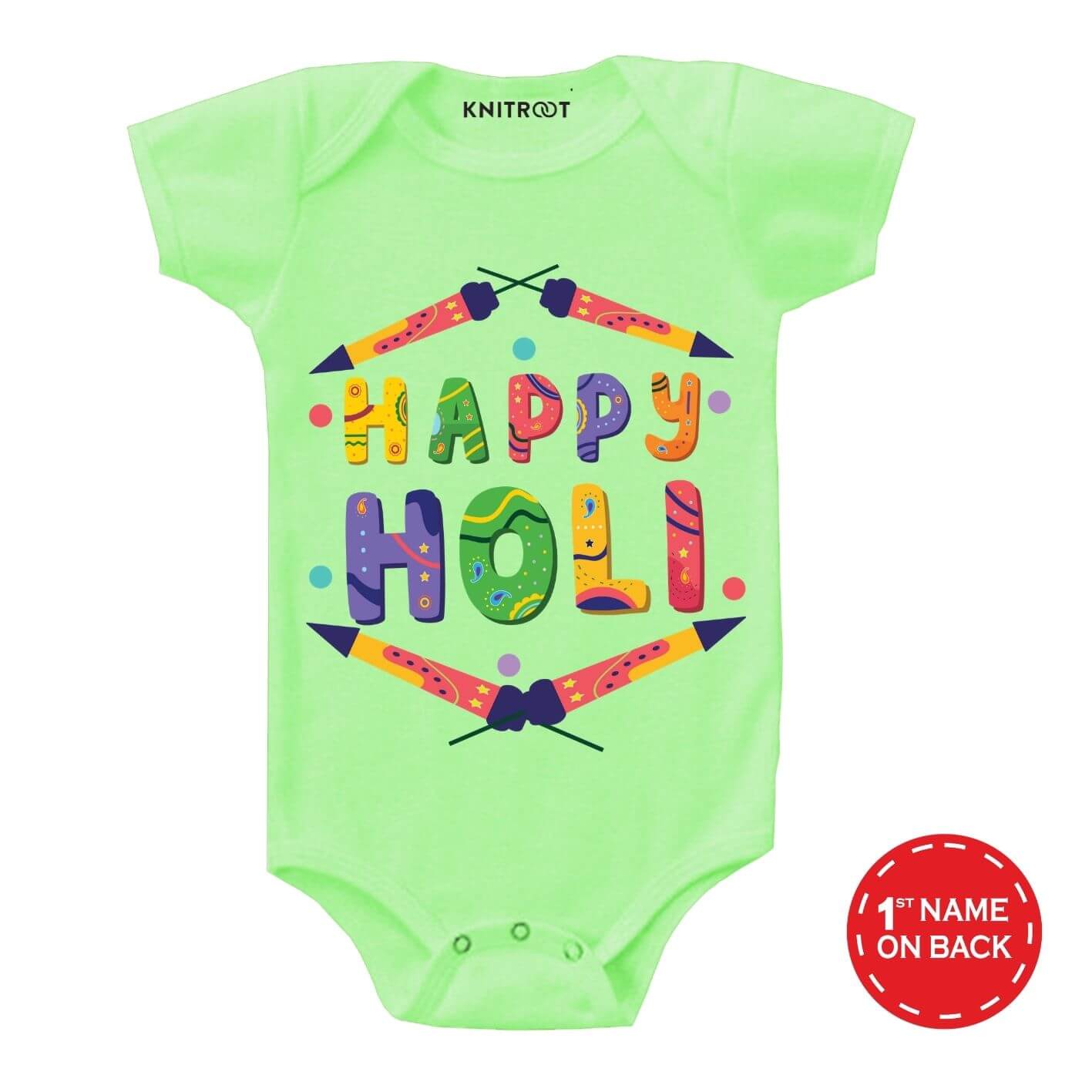 Happy Holi -Dots Baby Clothes