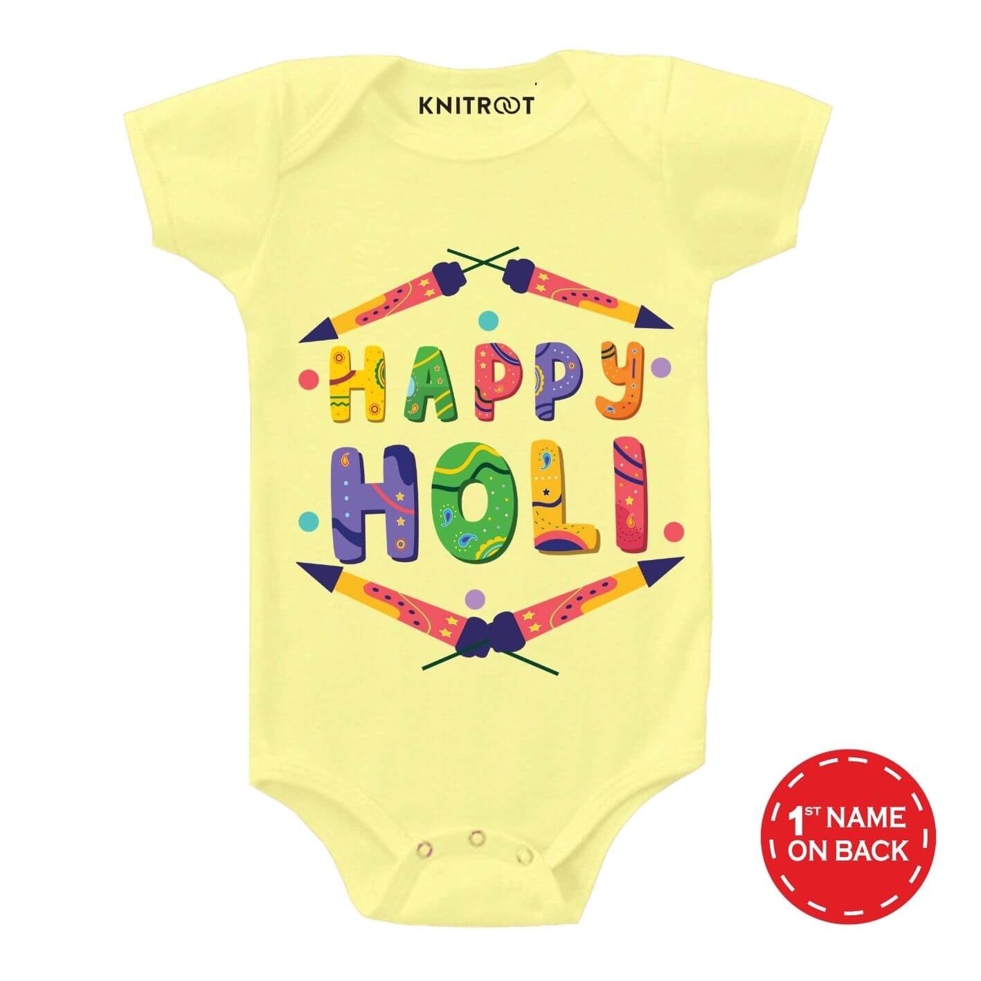 Happy Holi -Dots Baby Clothes