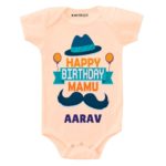 Happy Mamu Birthday Baby Outfit