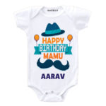 Happy Mamu Birthday Baby Outfit