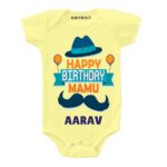 Happy Mamu Birthday Baby Outfit