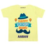 Happy Mamu Birthday Baby Outfit
