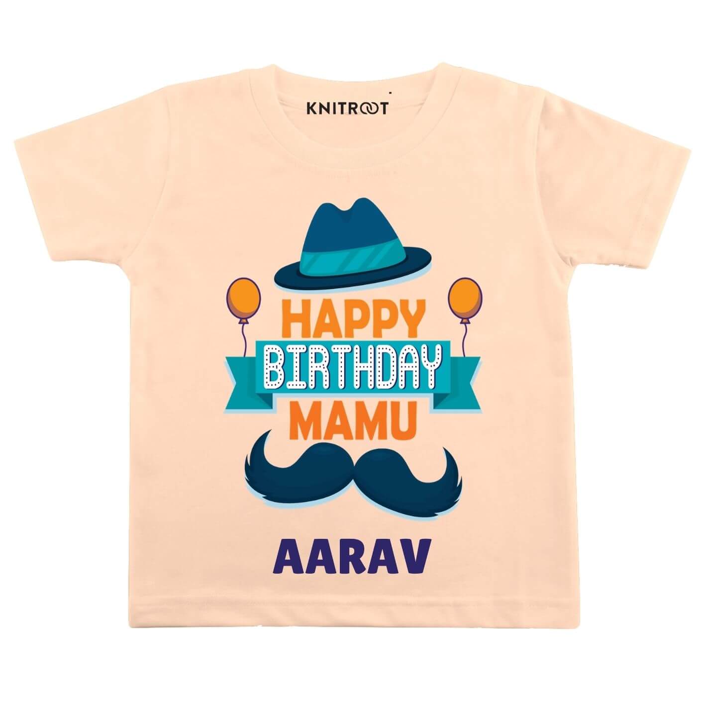 Happy Mamu Birthday Baby wear