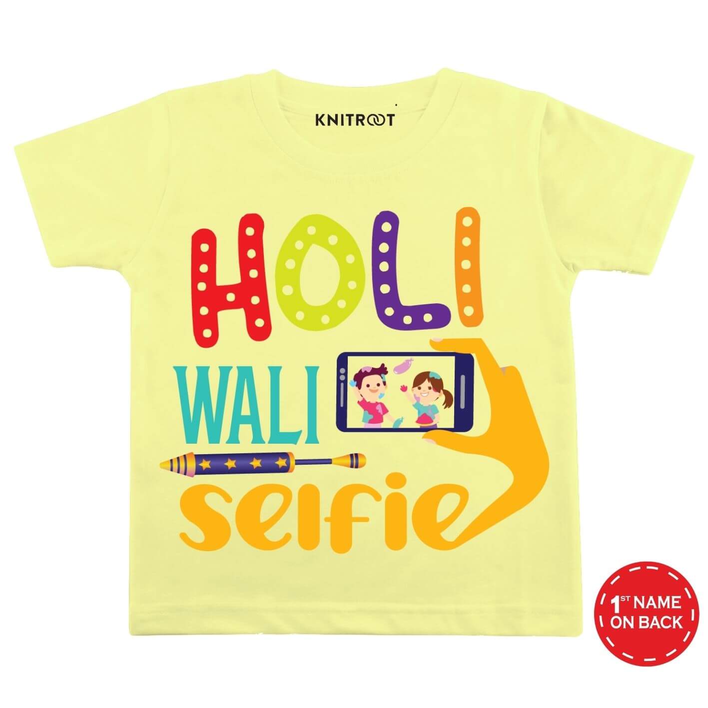 Holi Selfie -Mobile Baby Wear