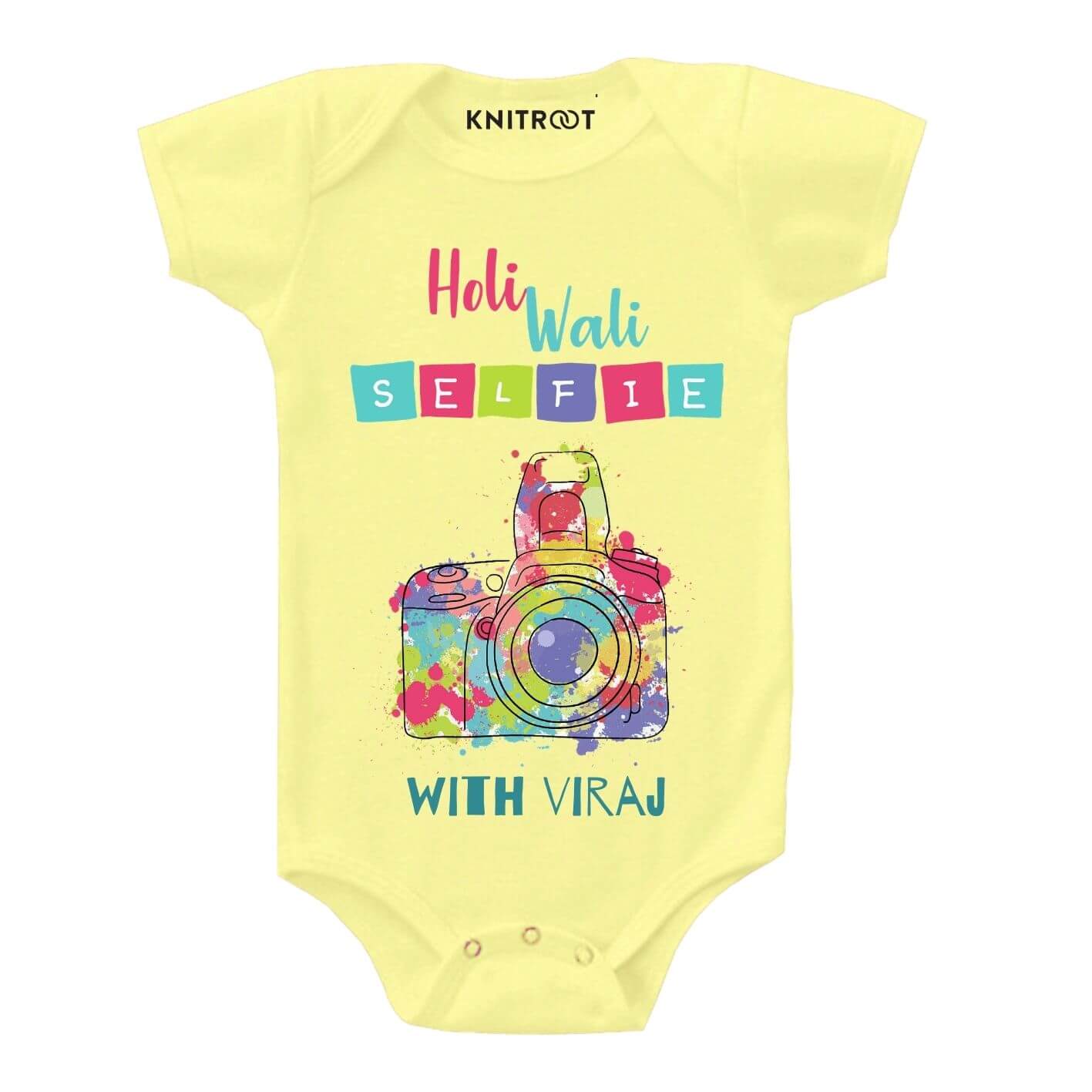 Holi Selfie Personalized Outfit