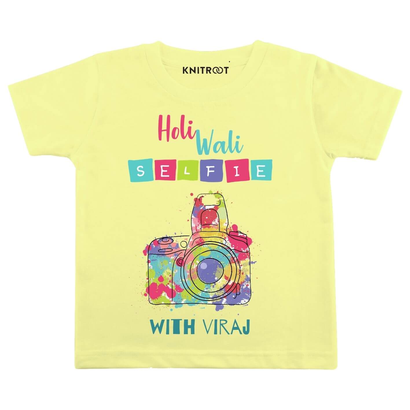 Holi Selfie Personalized Outfit