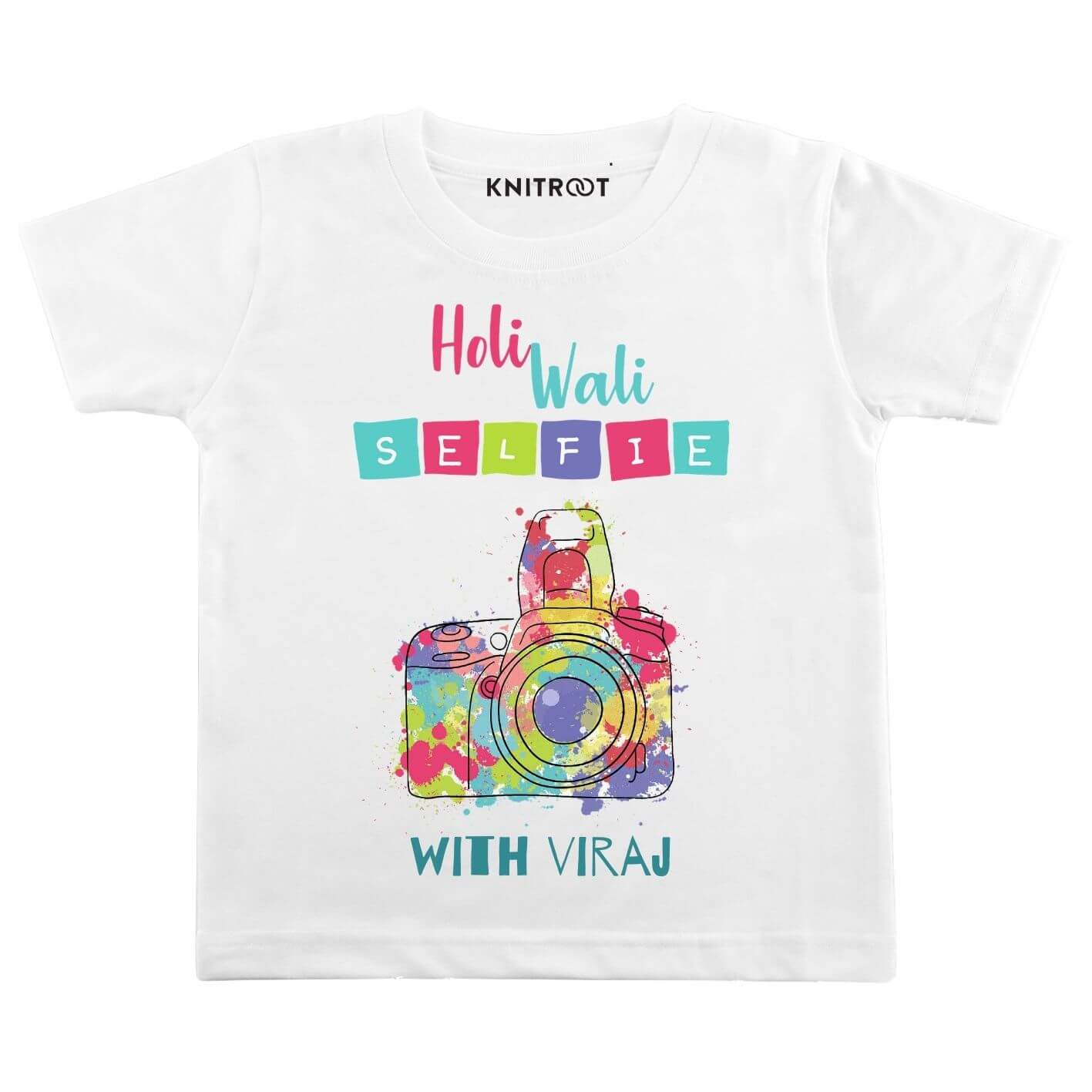 Holi Selfie Personalized Outfit