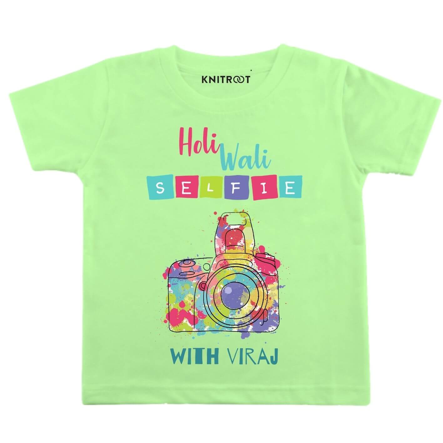 Holi Selfie Personalized Outfit