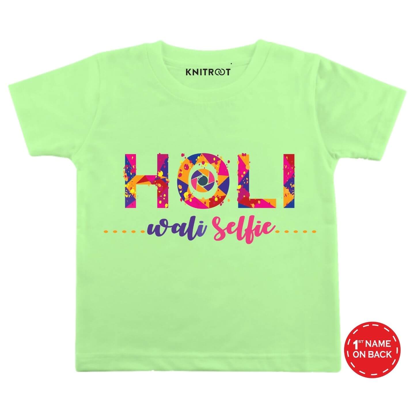 Holi Selfie Personalized Wear