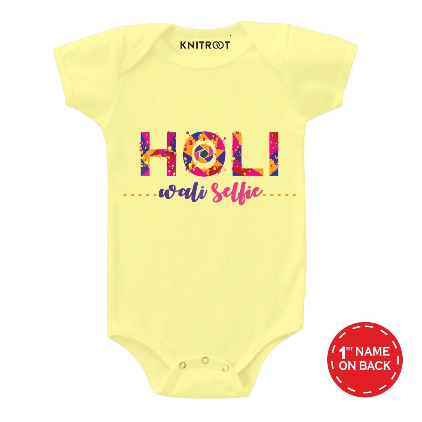 Holi Selfie Personalized Wear