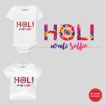 Holi Selfie Personalized Wear