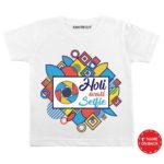 Holi Selfie-Shutter Baby Wear