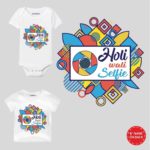 Holi Selfie-Shutter Baby Wear