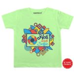 Holi Selfie-Shutter Baby Wear