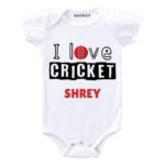 Love Cricket Baby Outfit