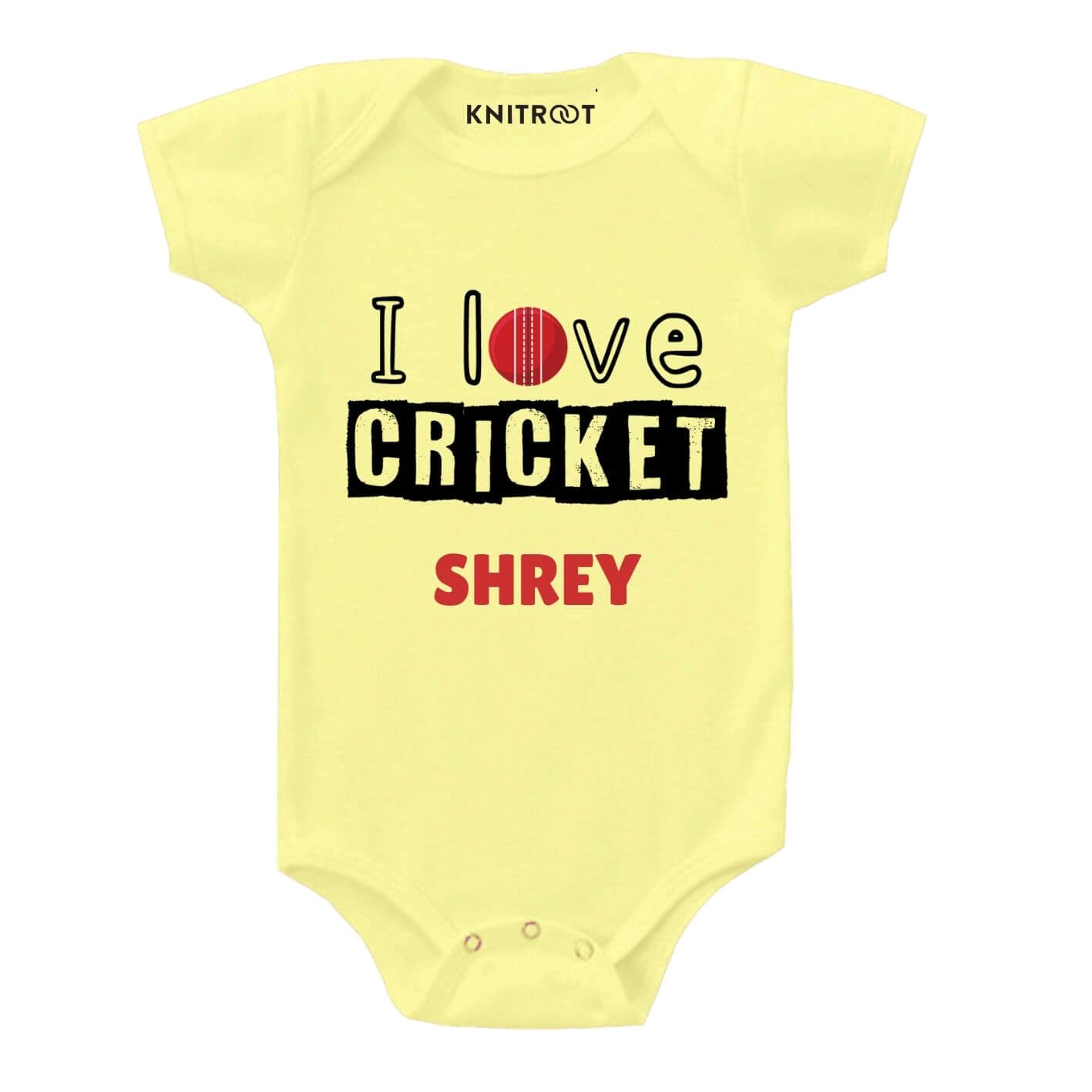 Love Cricket Baby Outfit