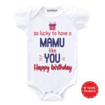 Lucky Mamu Birthday Baby Outfit