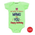 Lucky Mamu Birthday Baby Outfit