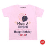 Make wish Dad Birthday Baby wear