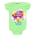 My First holi-Baby Personalized wear