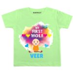 My First holi-Baby Personalized wear