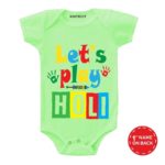 happy holi printed t shirt