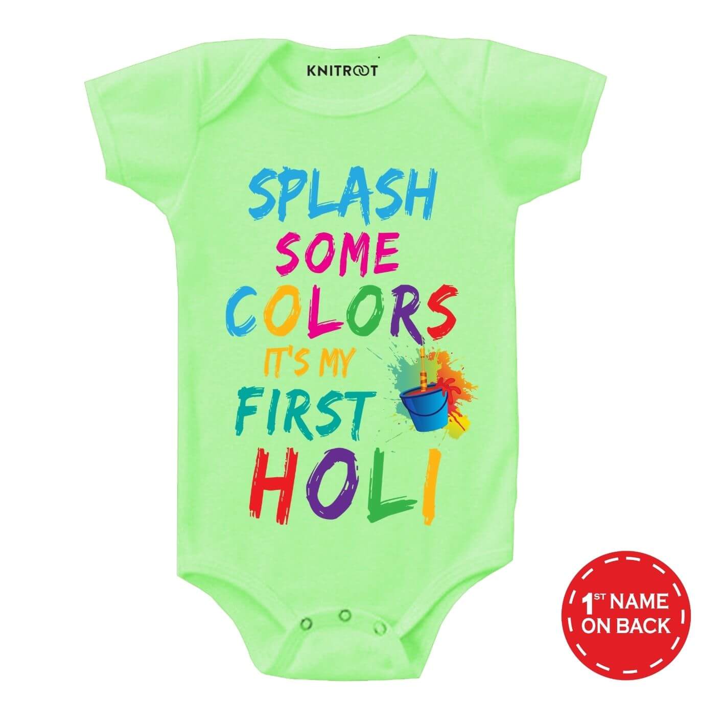 Splash Colors Kids Outfit