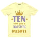 Ten Awesome-golden Tees