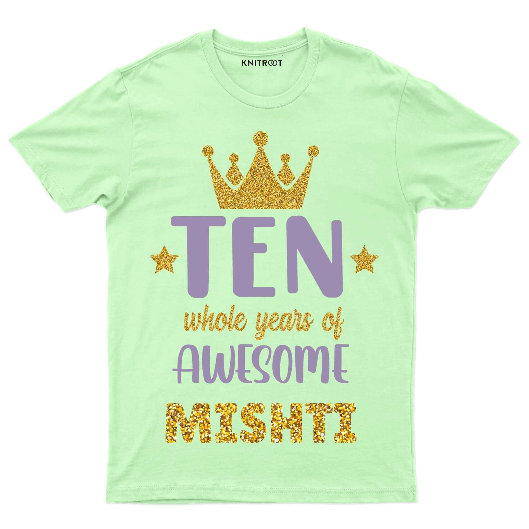 Ten Awesome-golden Tees