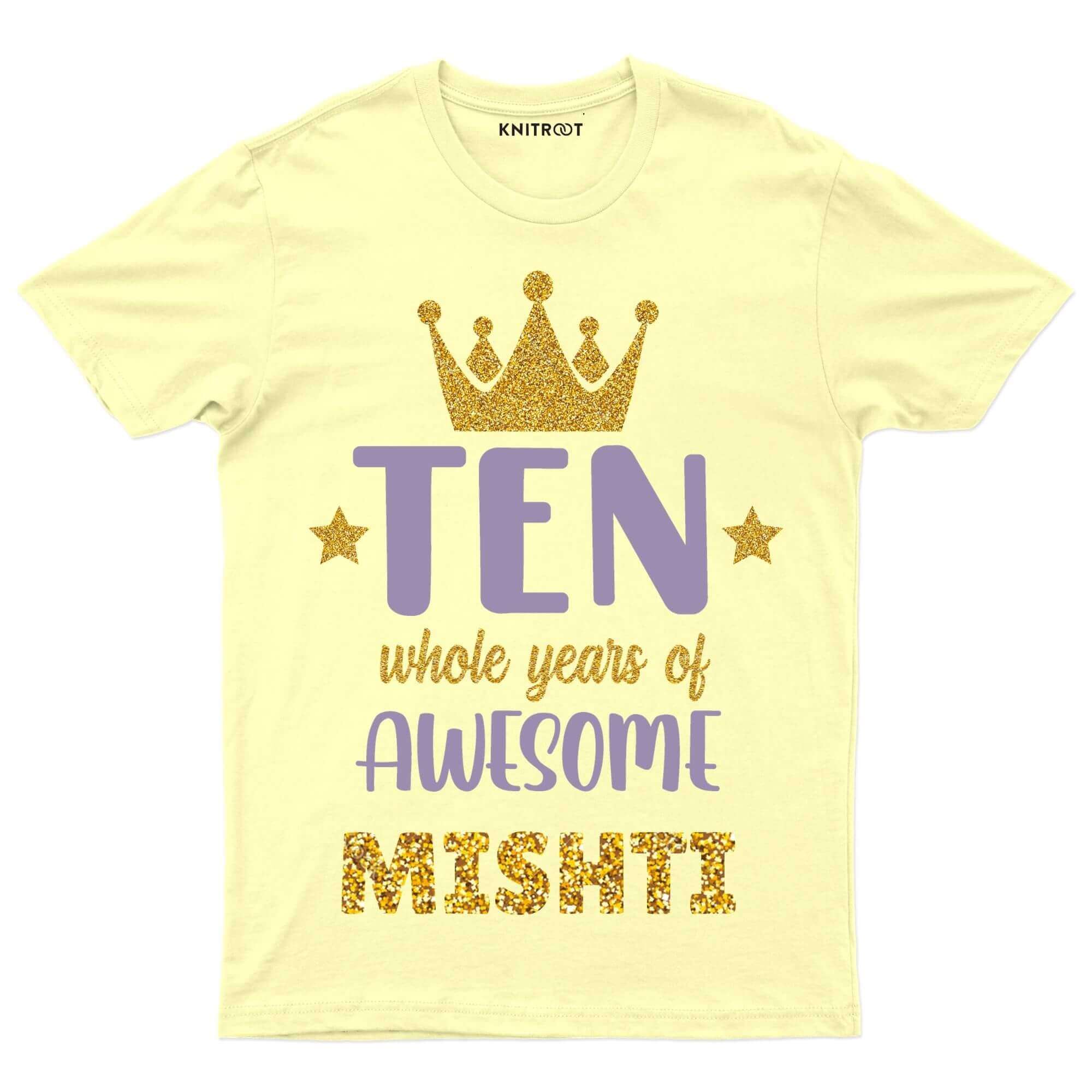 Ten Awesome-golden Tees