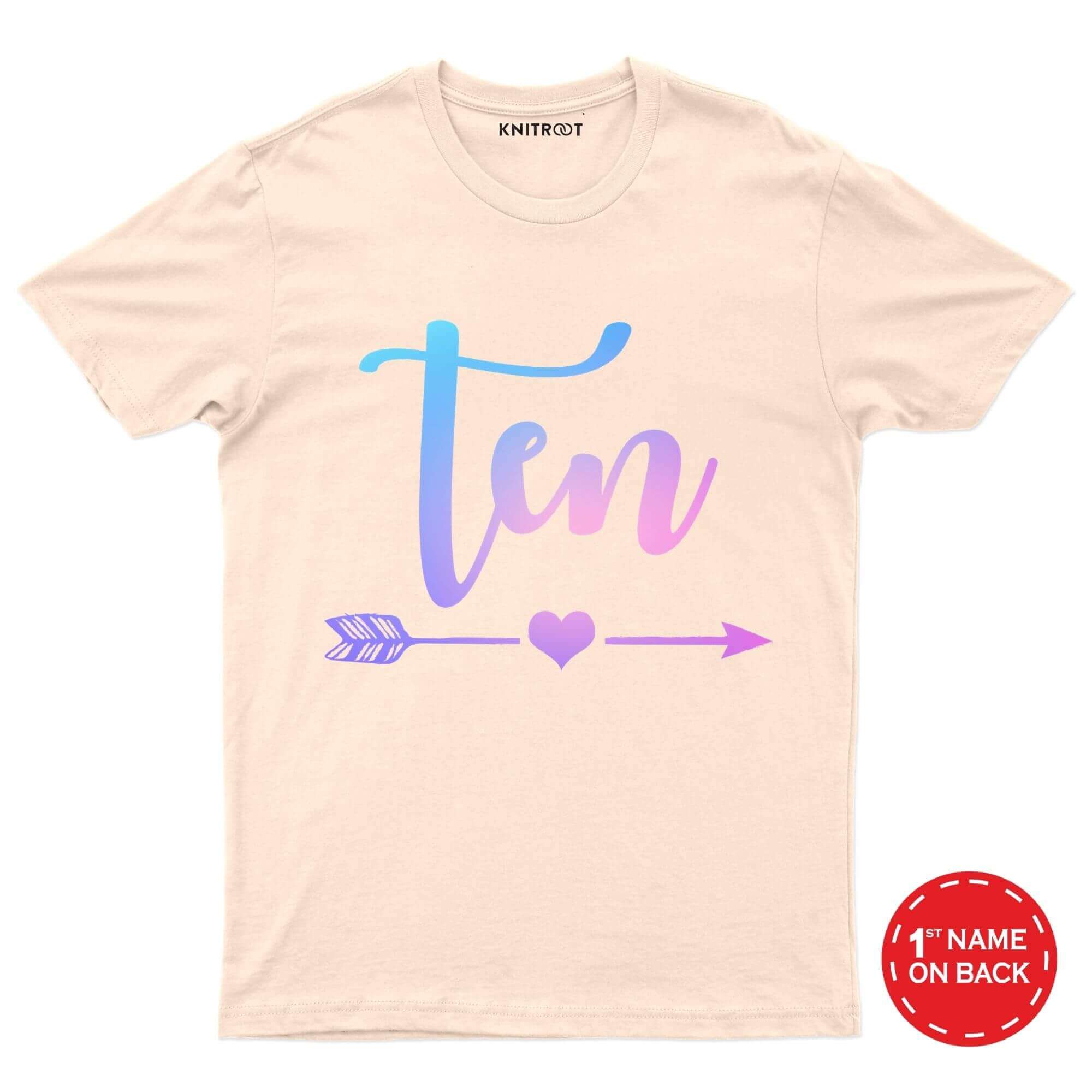 Ten Personalized T-shirt