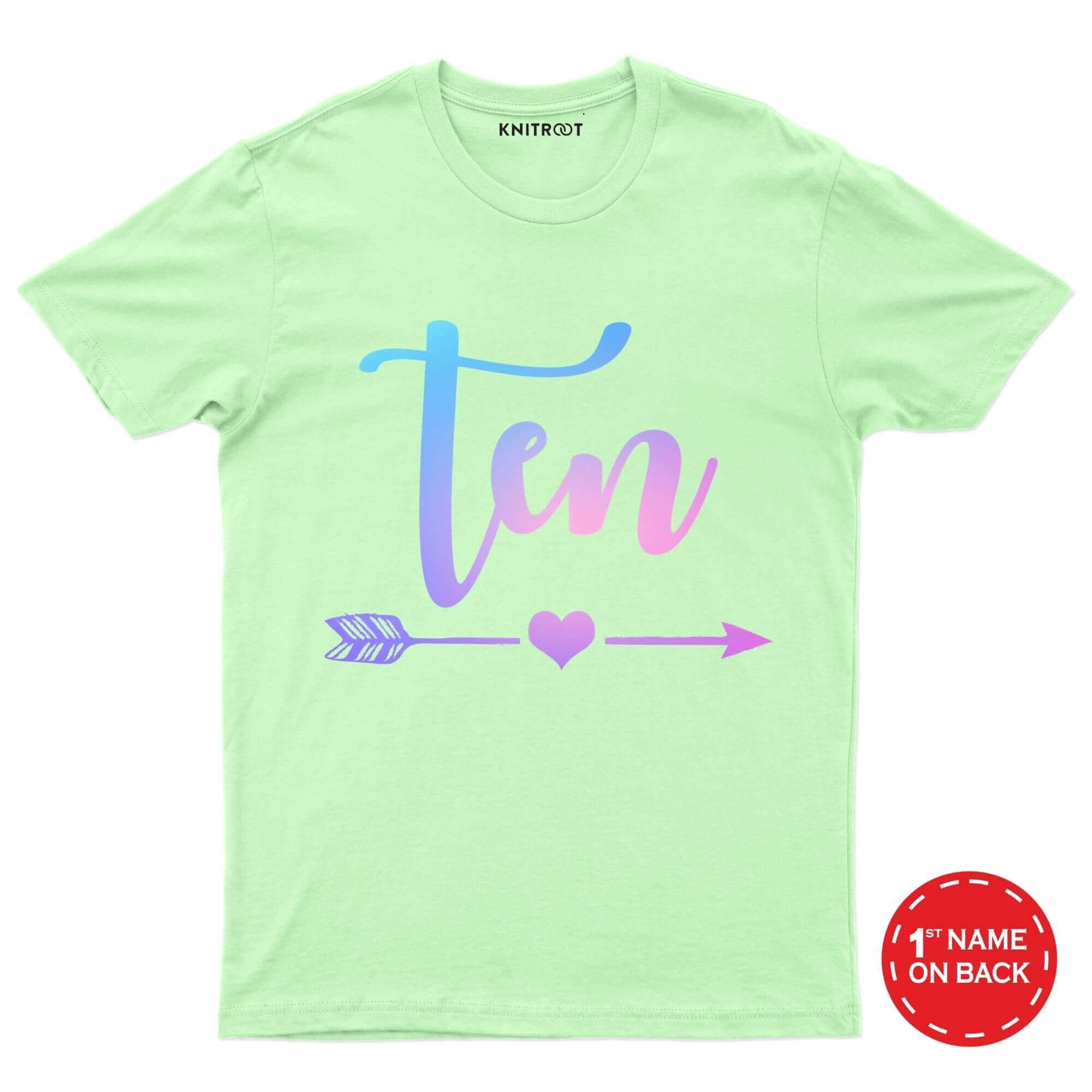 Ten Personalized T-shirt