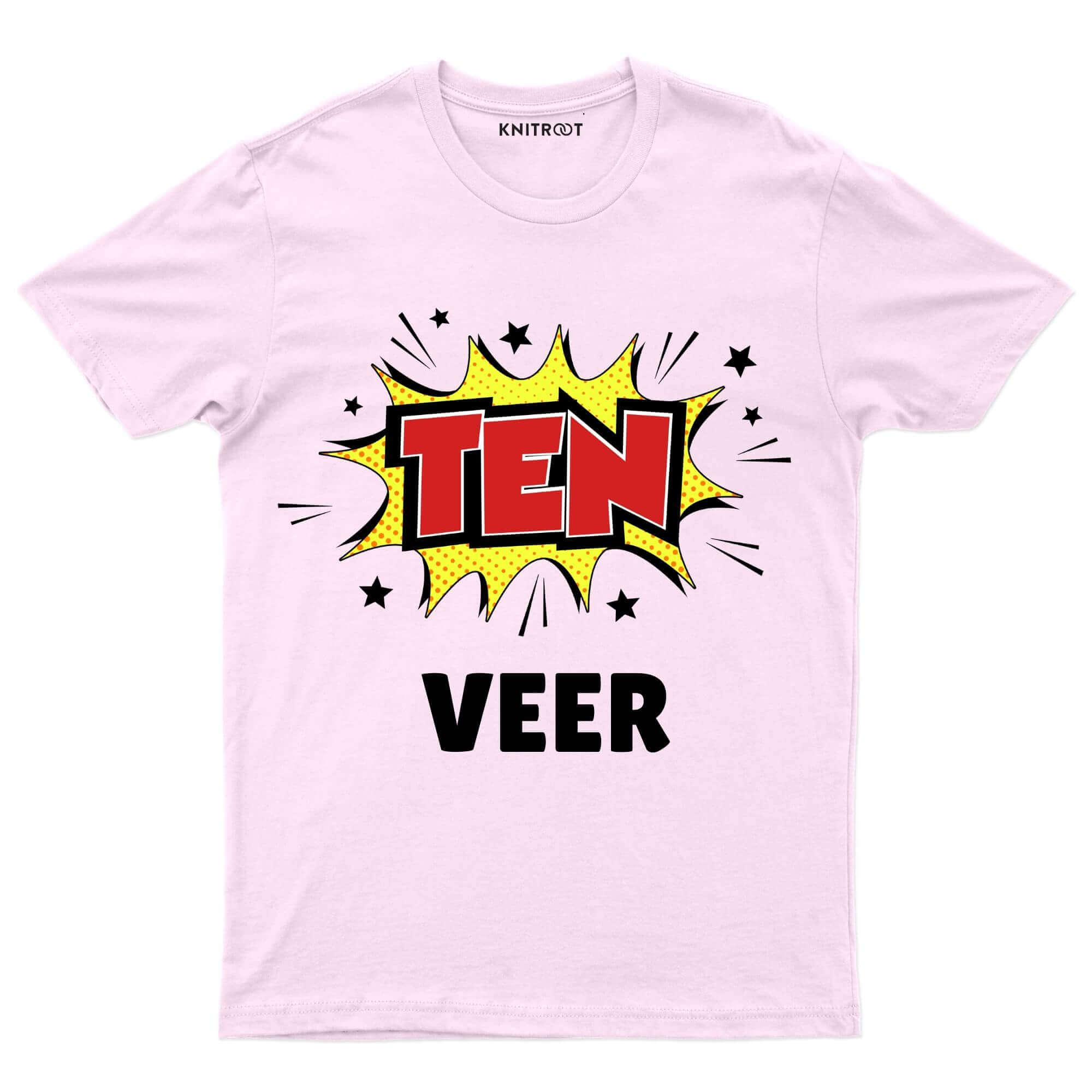 Ten-Red Personalized Tees