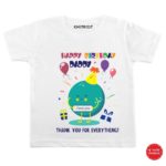 happy birthday papa t shirt