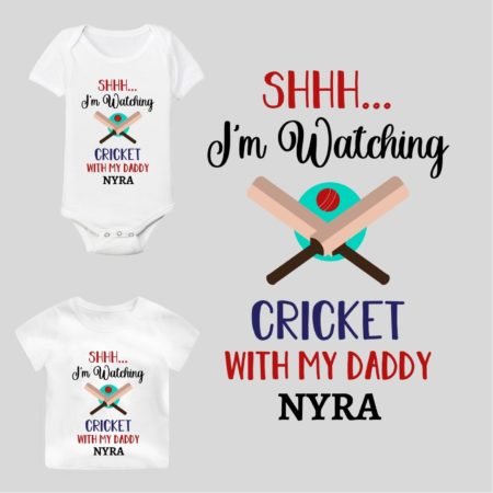 Watching Cricket Kids Outfit