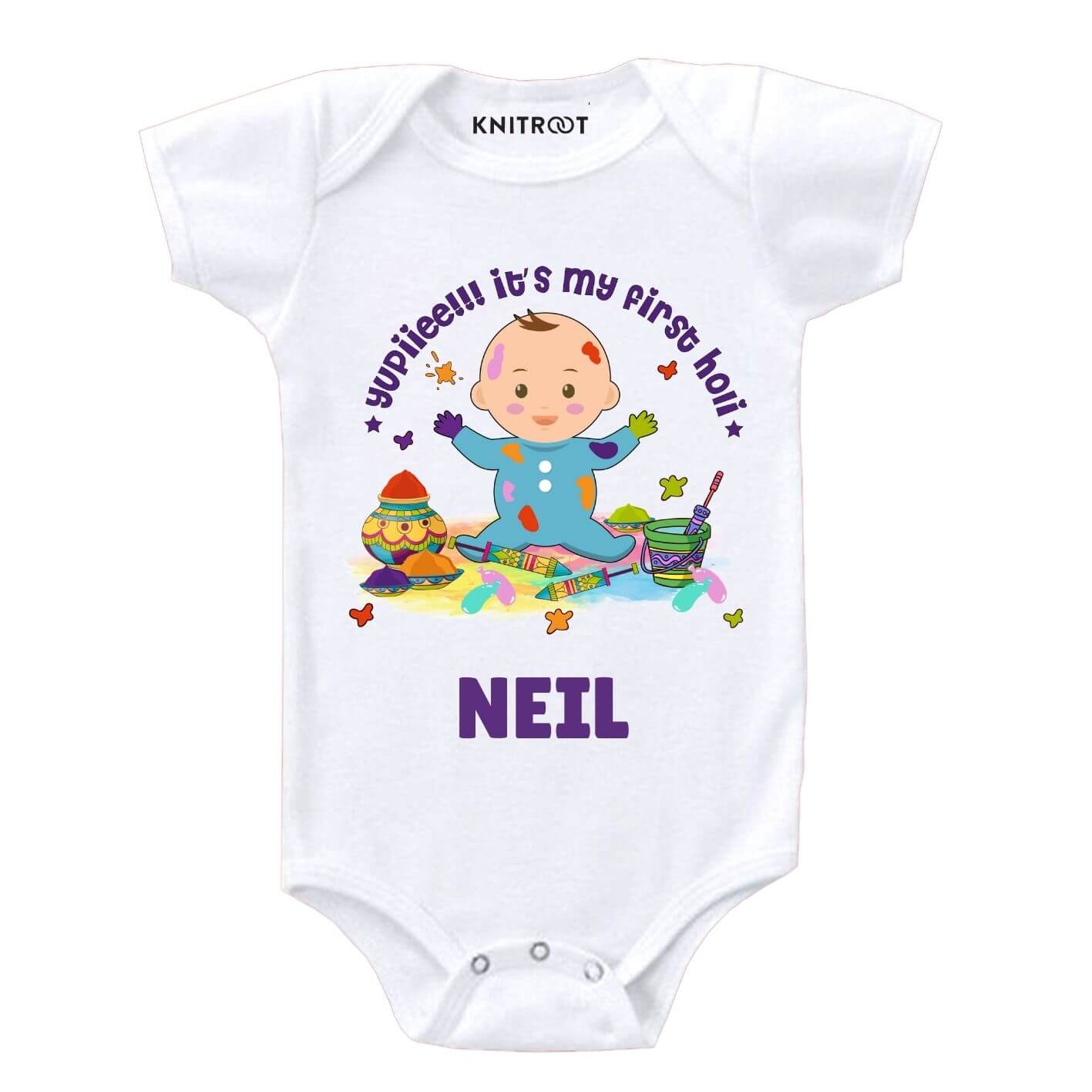 Yupiee First Holi Baby Clothes