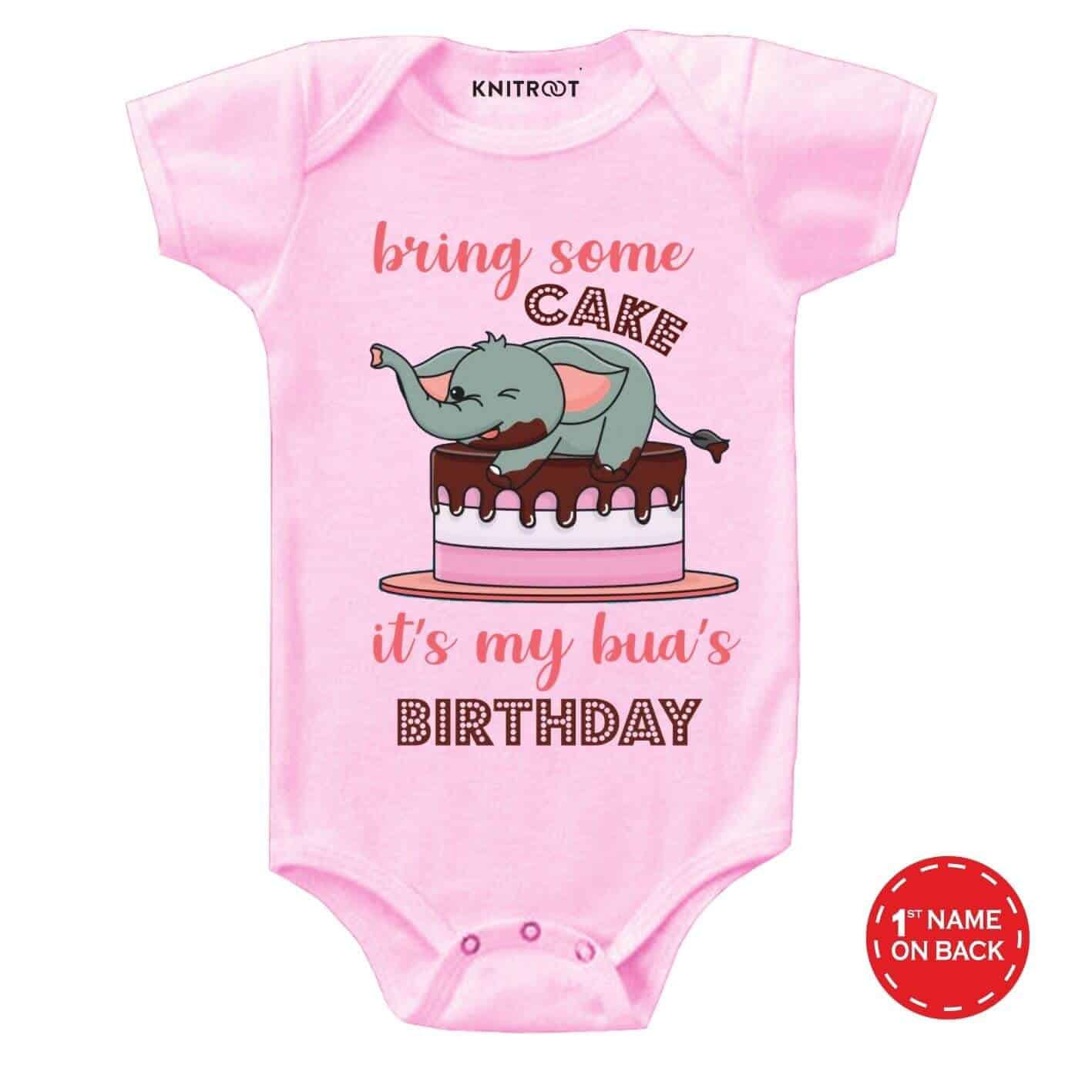 Bring Cake, bua Birthday Outfit