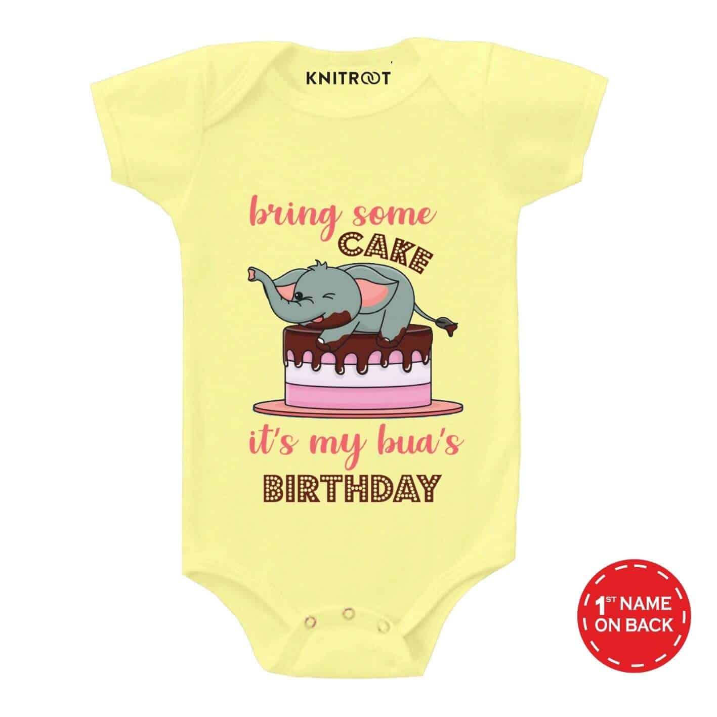 Bring Cake, bua Birthday Outfit