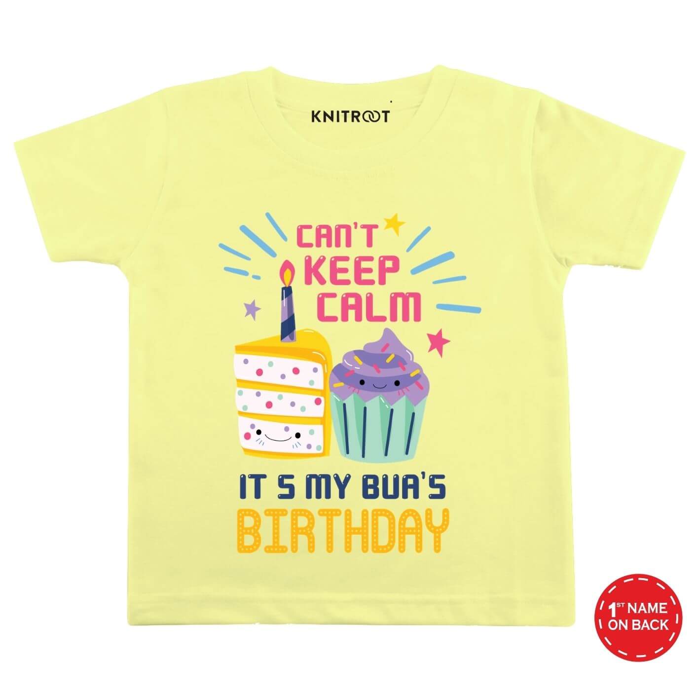 Calm it's bua birthday