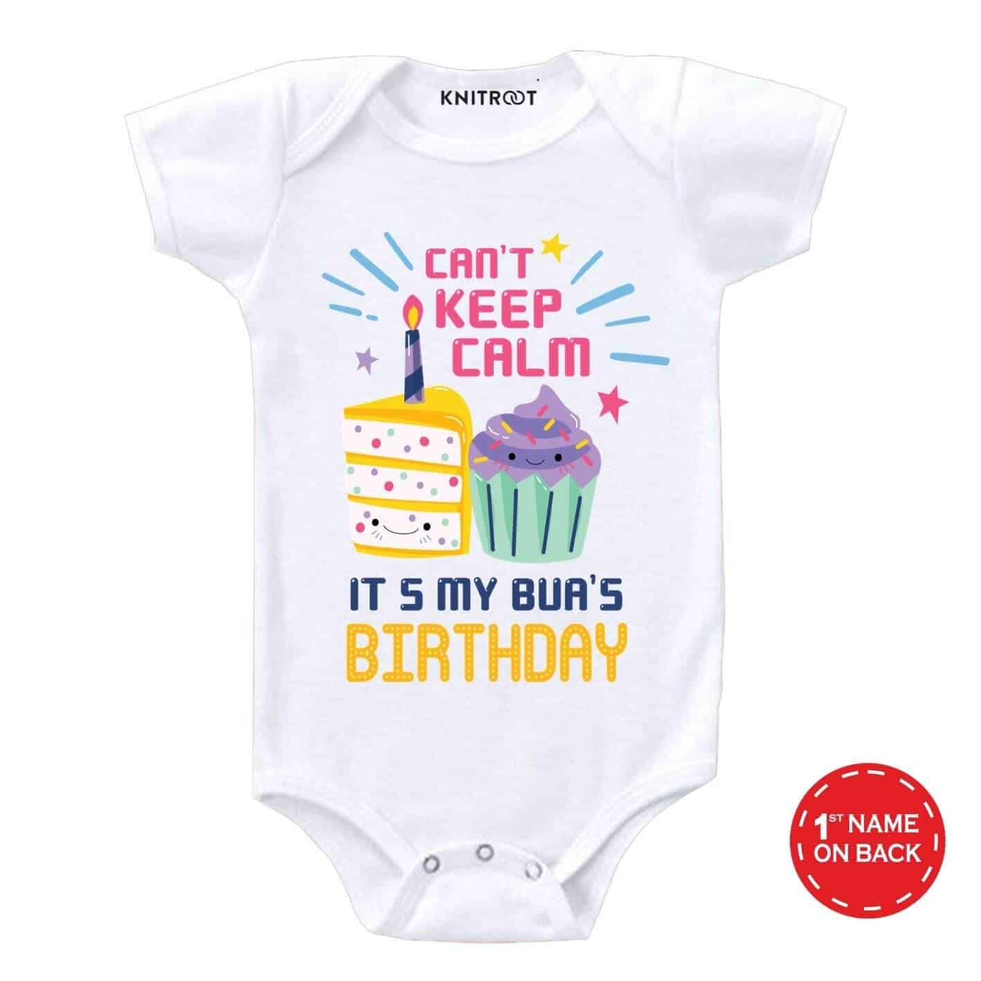 Calm it's bua birthday