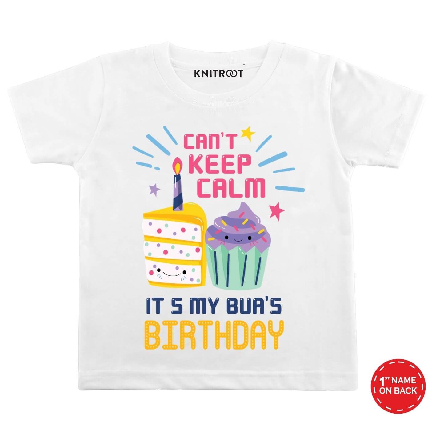 Calm it's bua birthday