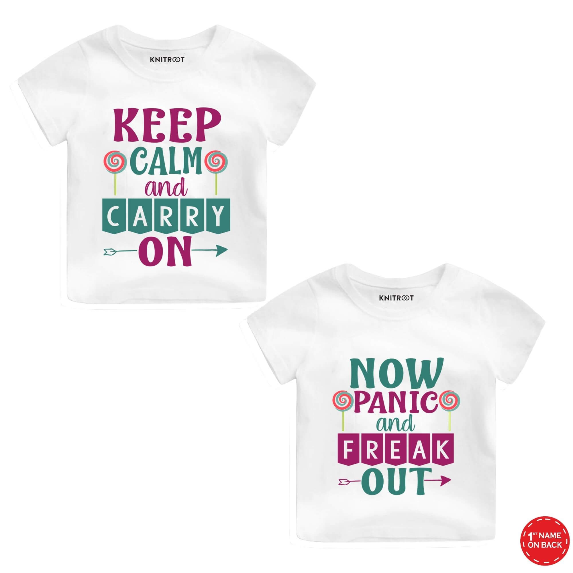 Carry on Freak out Twins Wear twinning dress