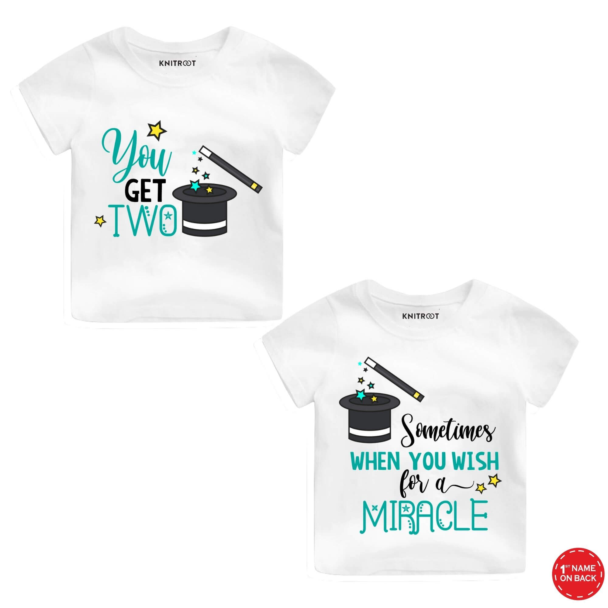 Get two miracle Twins Wear twins clothes